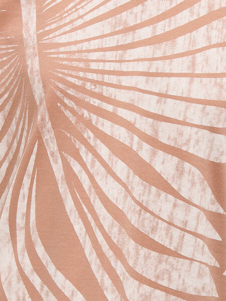 T - shirt ZEKE Egret Cork Relaxed Fit