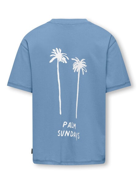 T - shirt MENES Endless Sky BIG PALMS BACK Loose Fit