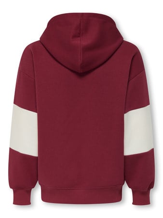 Pullover CATER Rot Relaxed Fit