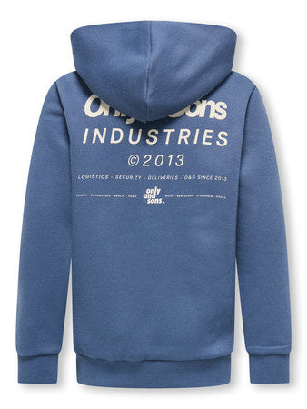 Pullover HUDSON Blau Regular Fit