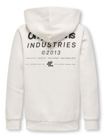 Pullover HUDSON Weiß Regular Fit