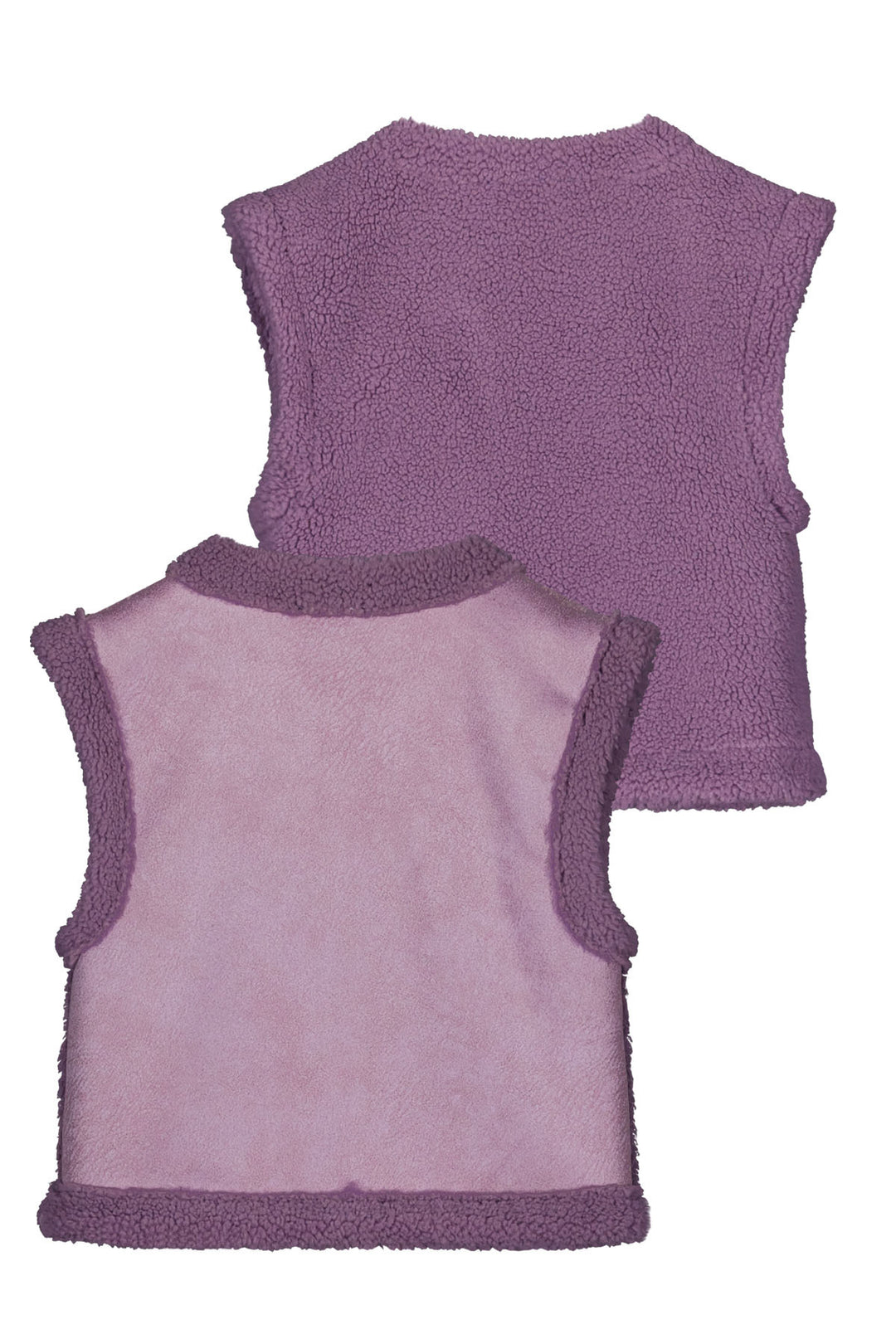 Kids trui Dewi Flo reversible teddy Lavendel