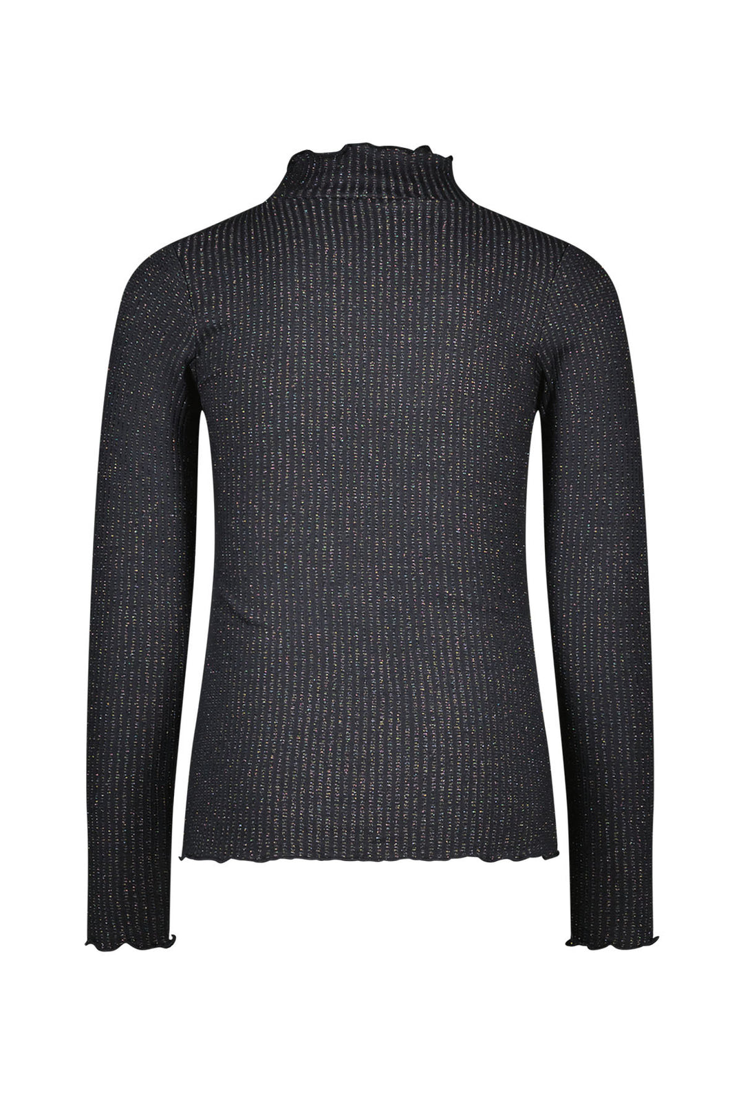 Kids longsleeve Eef Flo lurex rib coll Antra