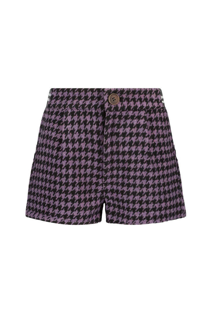 Kids broek Febe Flo wool short with partly satin lining PDP lavendel
