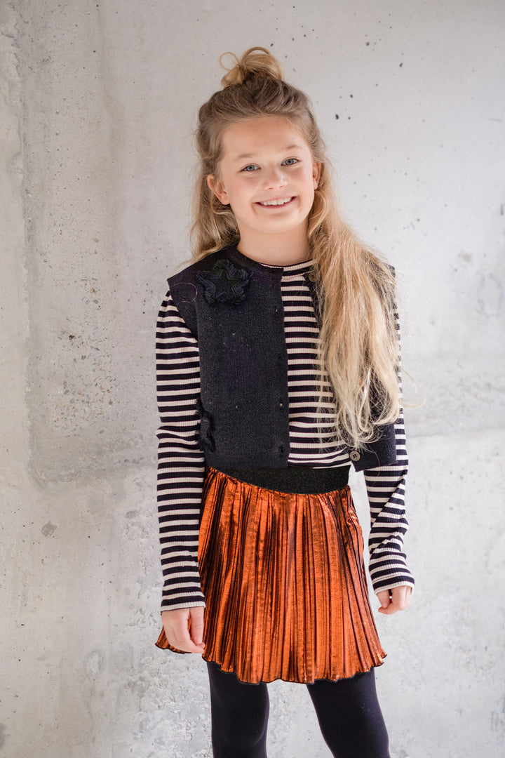 Kids rok Hellen Flo 2 layer Orange coral