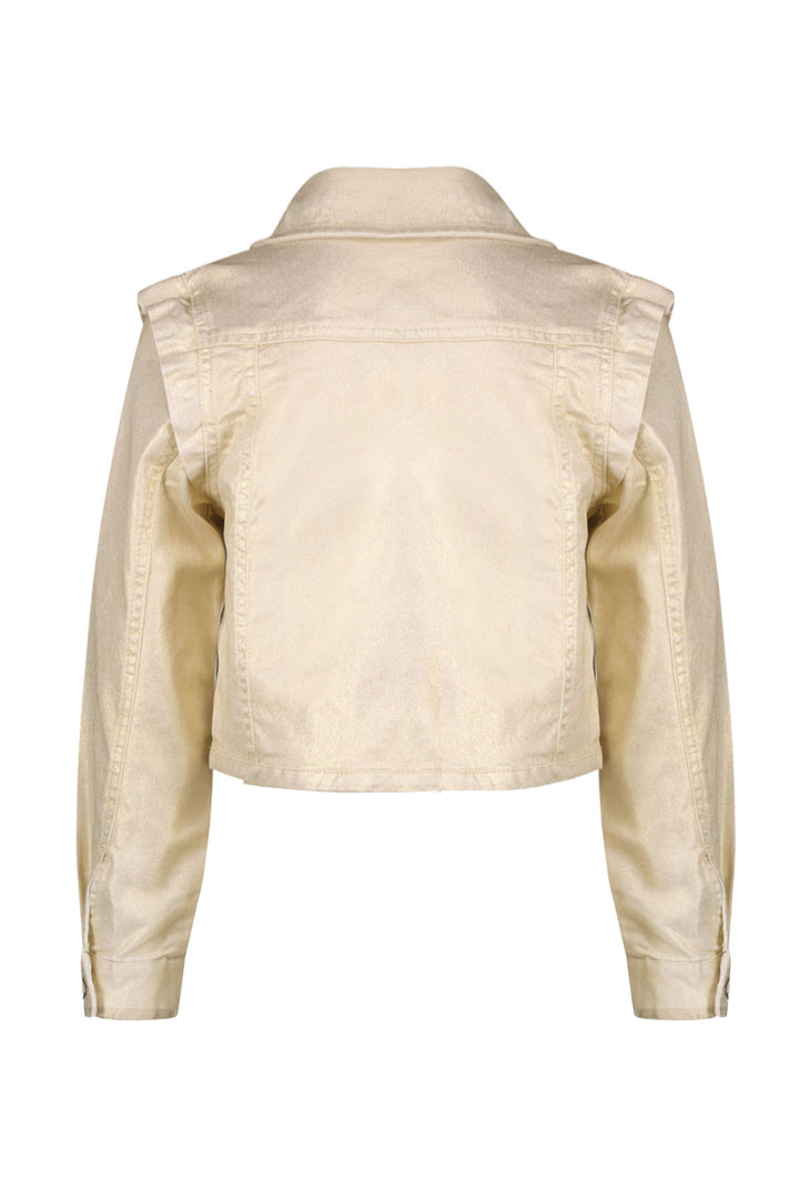 Spijkerjas golden Soft gold