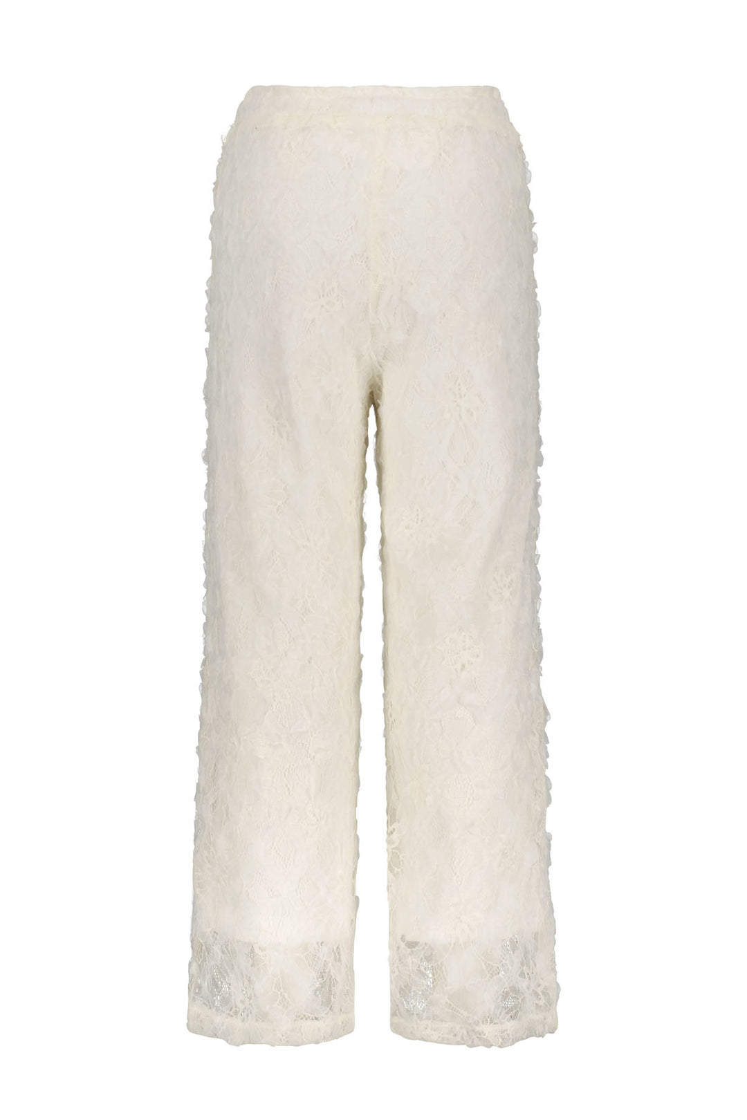 Hose gewebt mit Futter Off white