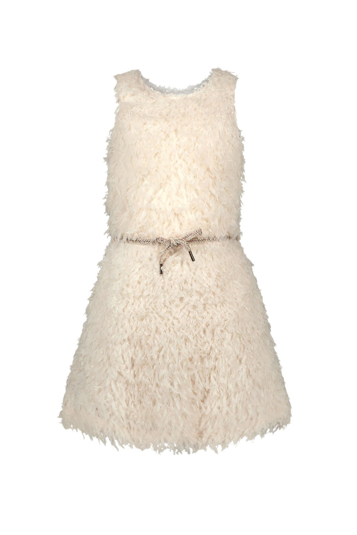 Jurk feather Off white