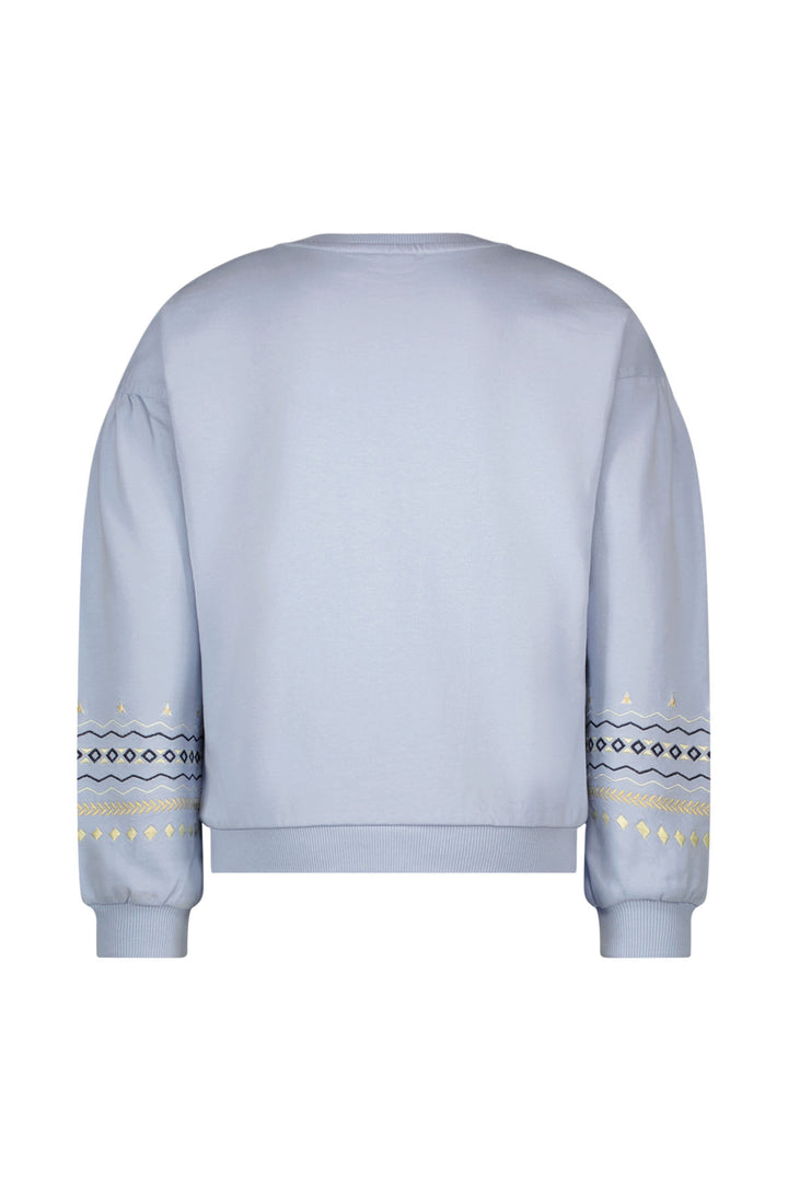 Kids trui Donna Flo girls sweater Ice blue