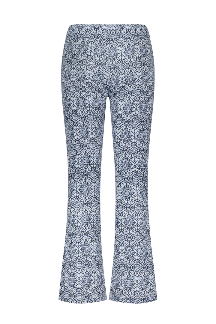 Kids broek Floor Flo girls jacquard jersey flared pants Ikat