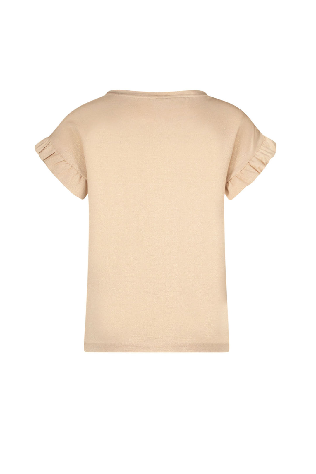 Kids T - shirt Emma Flo girls jersey glitter tee Warm Sand