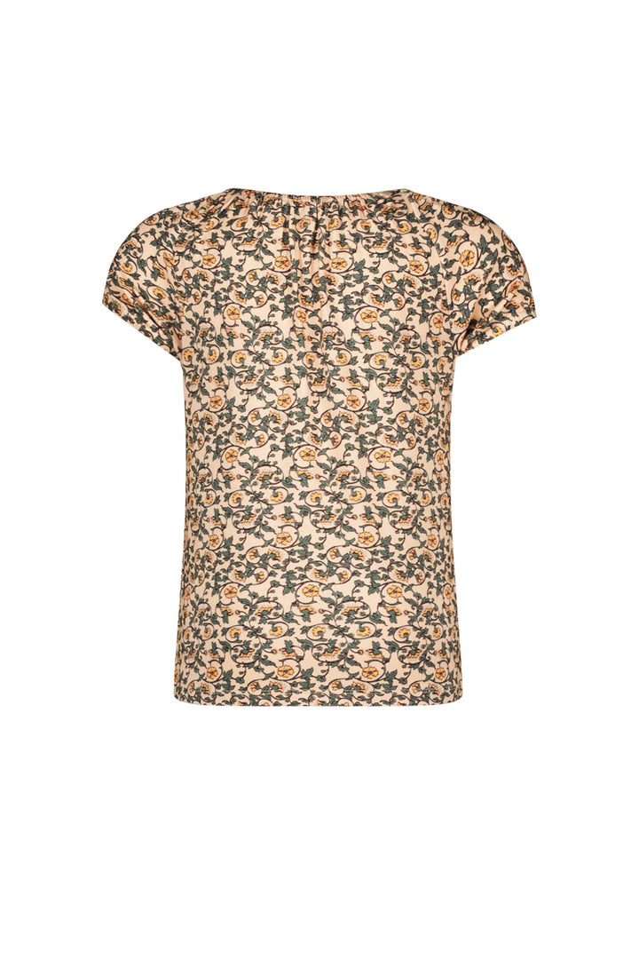 Kids T - shirt Flo girls top with elastic Flower