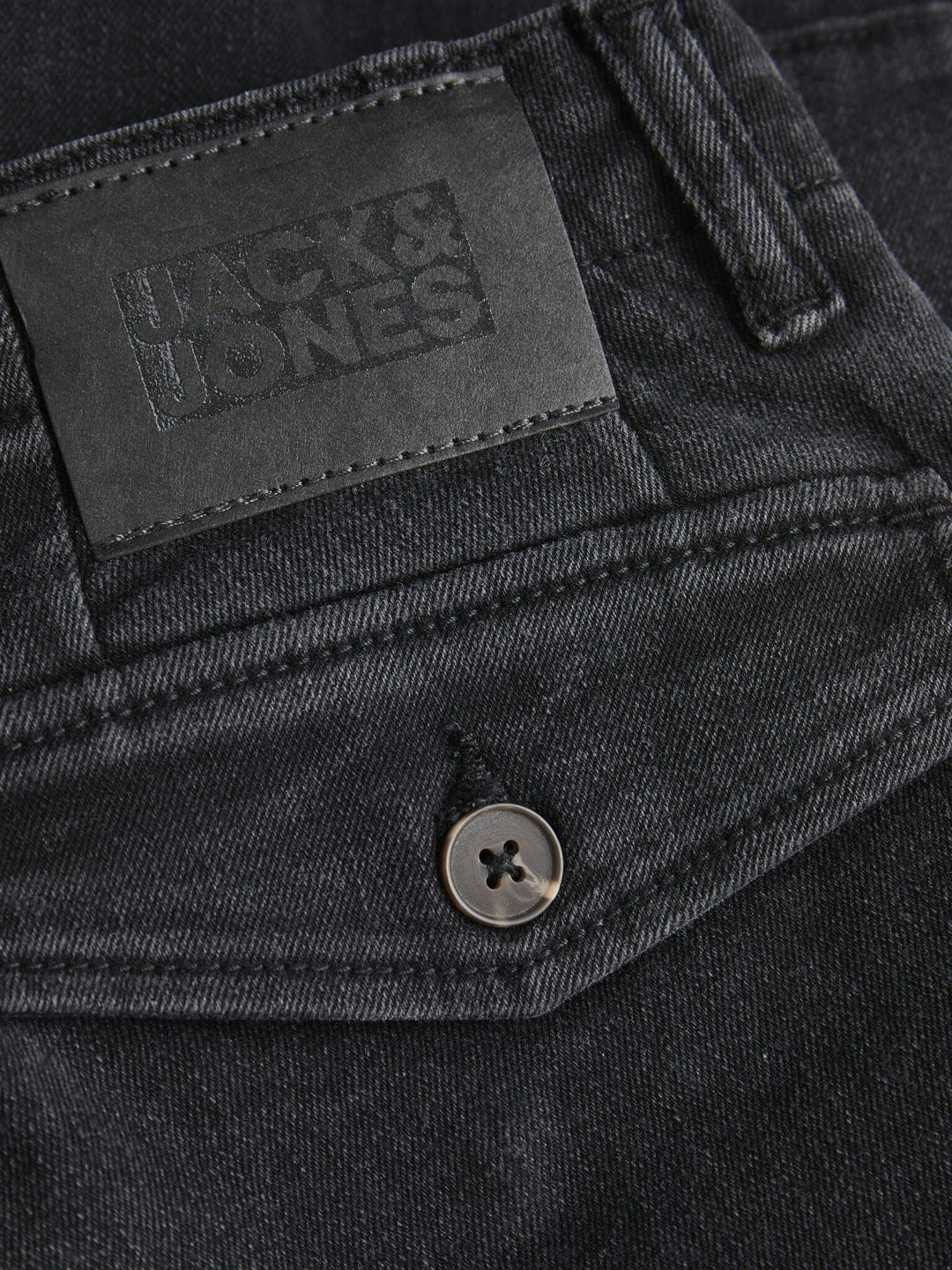 Spijkerbroek PAUL FLAKE Black Denim Slim Fit