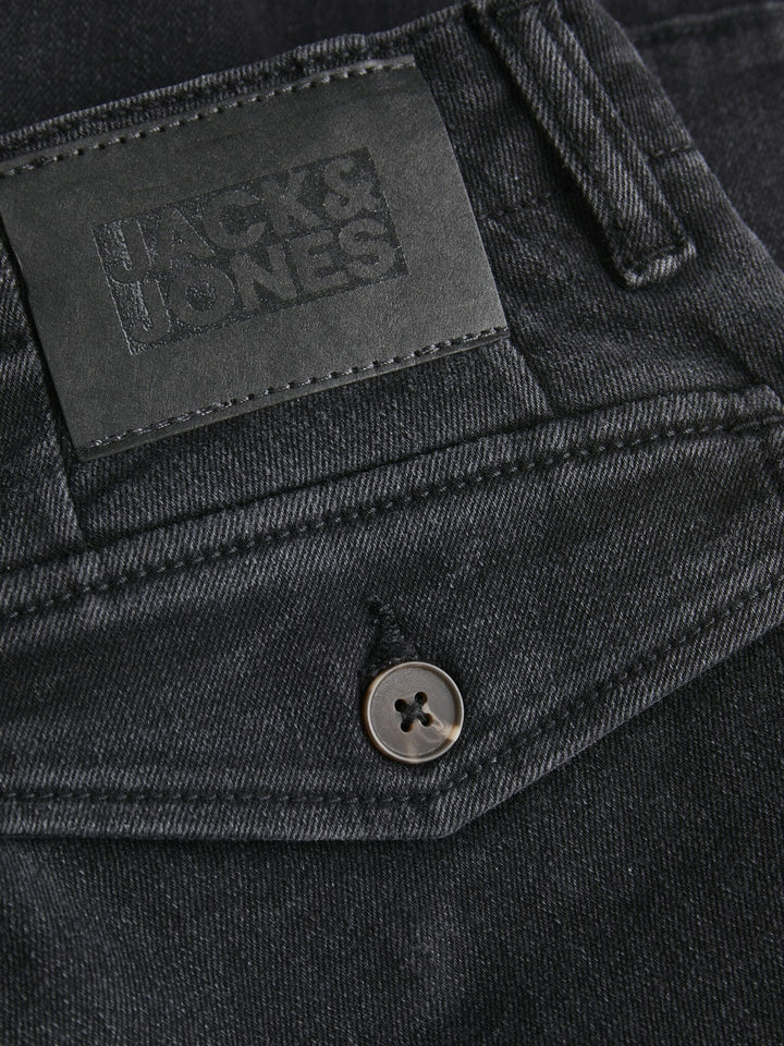 Spijkerbroek PAUL FLAKE Black Denim Slim Fit