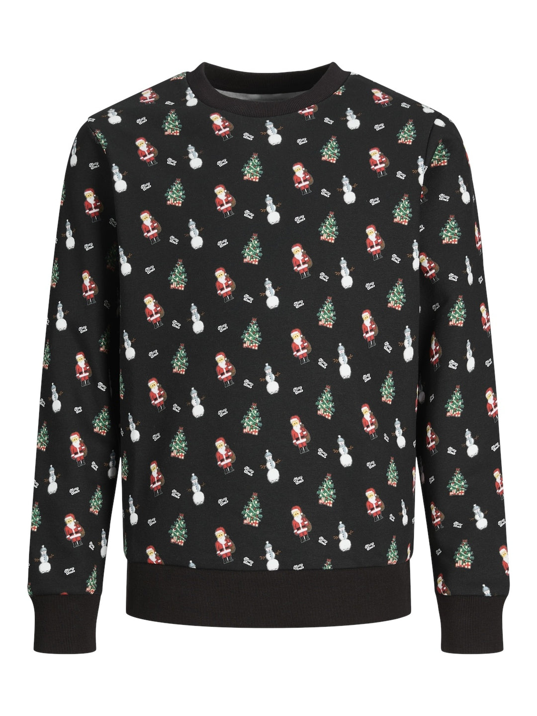 Trui XMAS MERRY Black Standard Fit