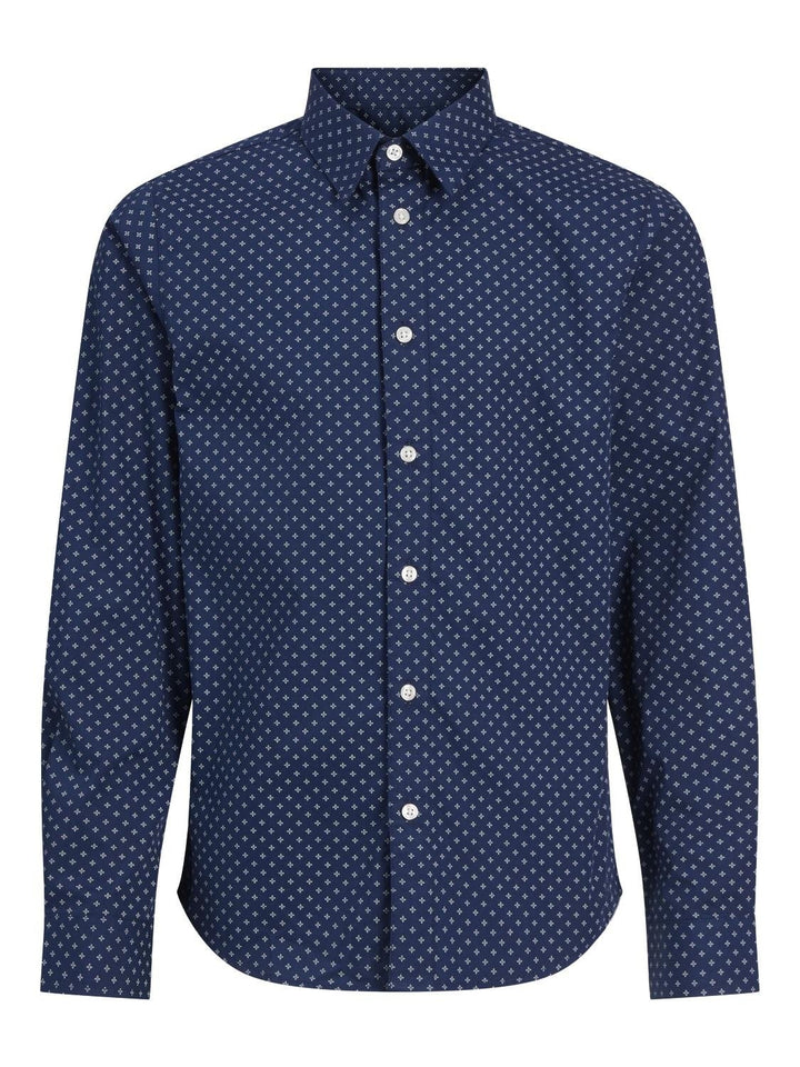 Blouse AXEL Medieval Blue Regular Fit