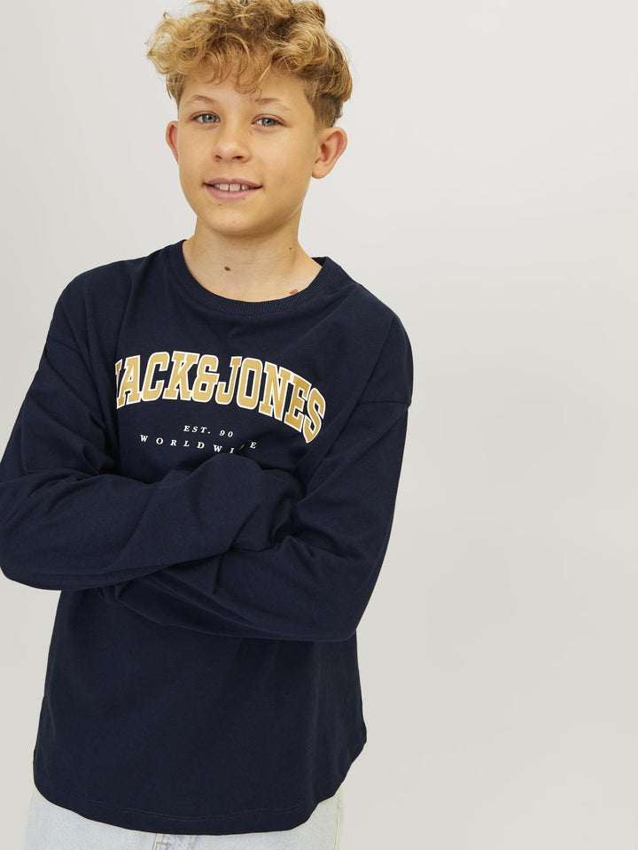 Longsleeve CALEB Navy Blazer LOOSE Loose Fit