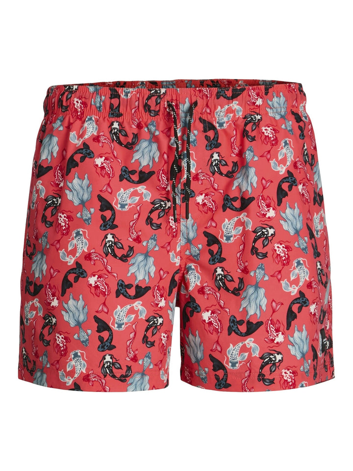 Kids zwemshort MAUI NOVELTY Hot Coral_Regular Fit