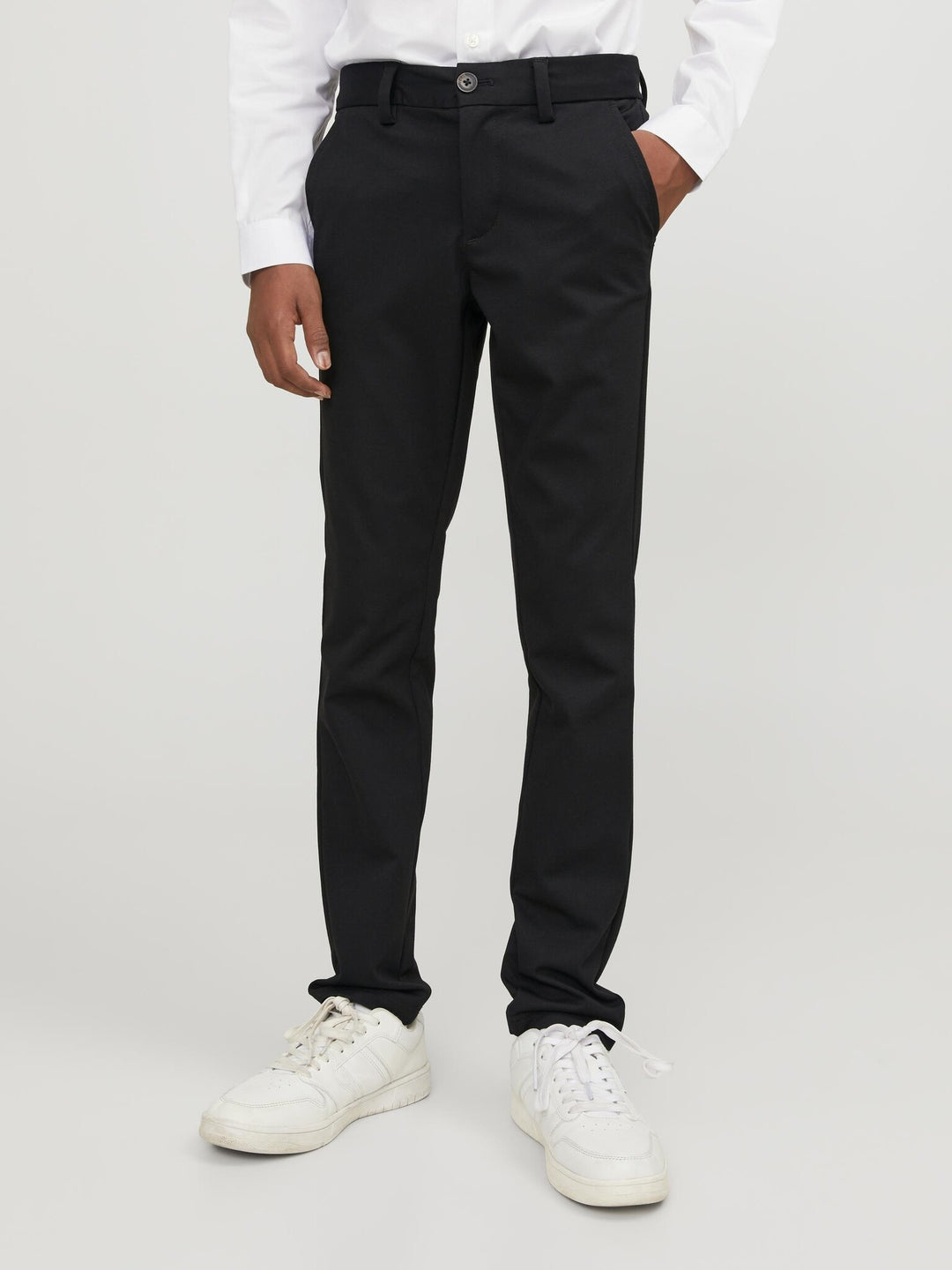 Chino MARCO COOPER Schwarz Slim Fit