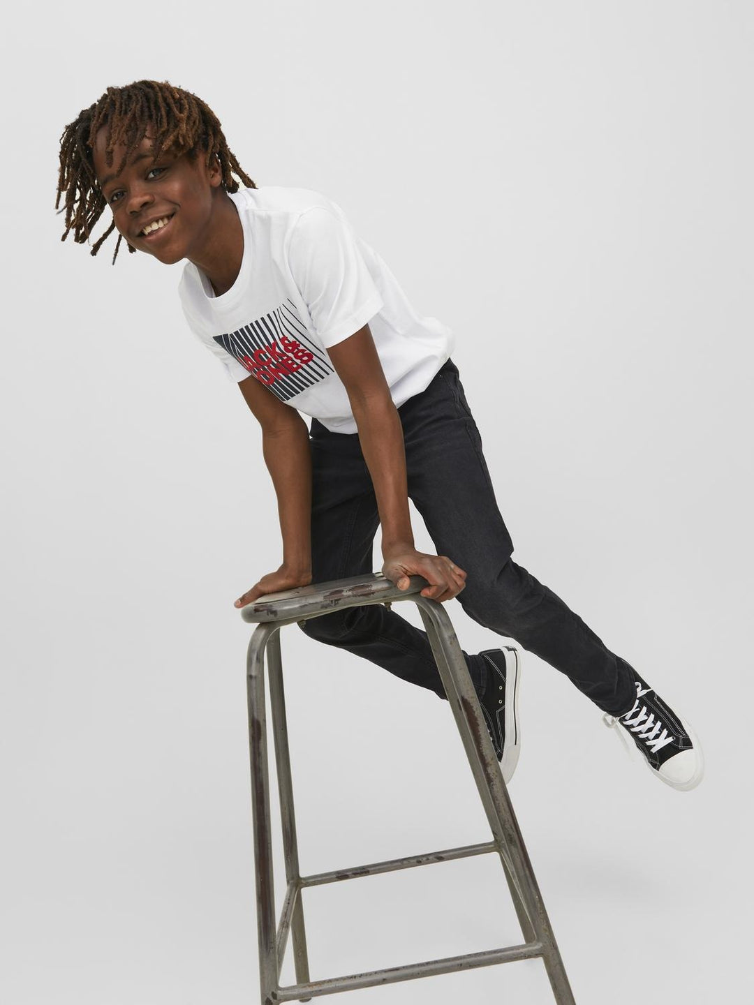 Spijkerbroek GLENN Black Denim Slim Fit