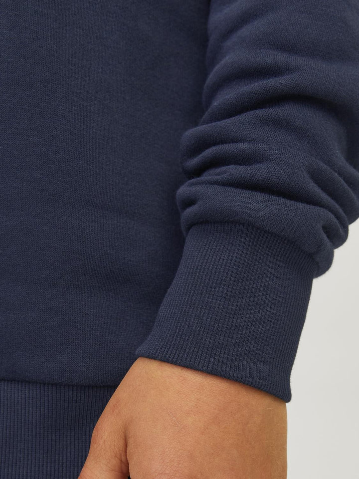 Trui LOGO Navy Blazer WHITE + MARMELADE Regular Fit