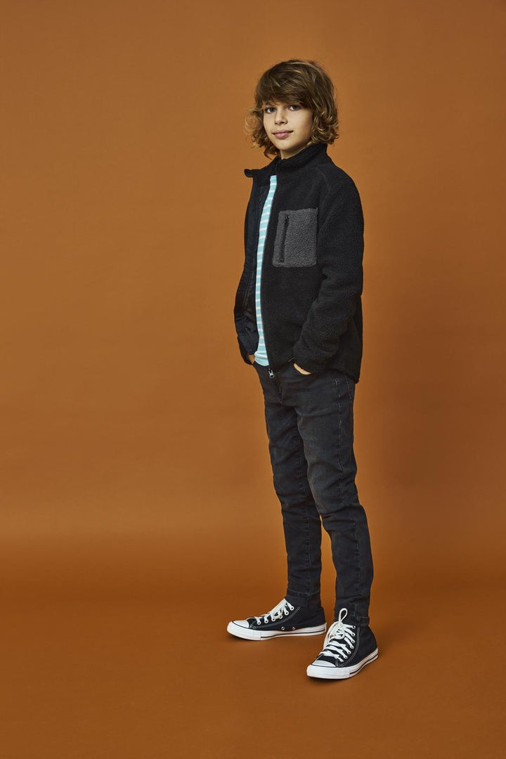 Spijkerbroek ALEC Washed Black Tapered Fit