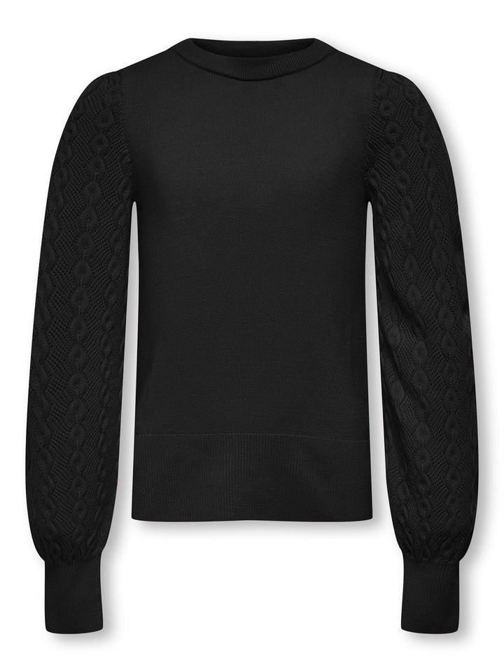 Kids trui SYLVIA Black Regular Fit