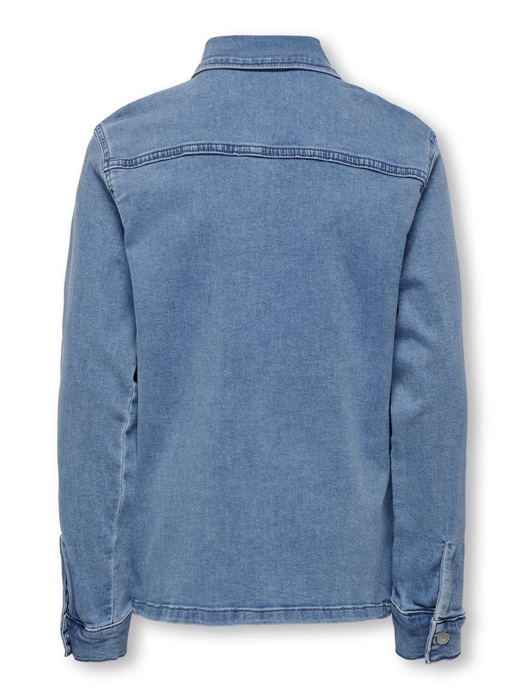 Bluse STORM Hellblau Denim Regular Fit