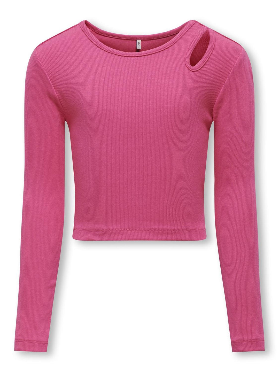 Kids longsleeve NESSA Fuchsia Purple Shoulder Cut Out Tight Fit