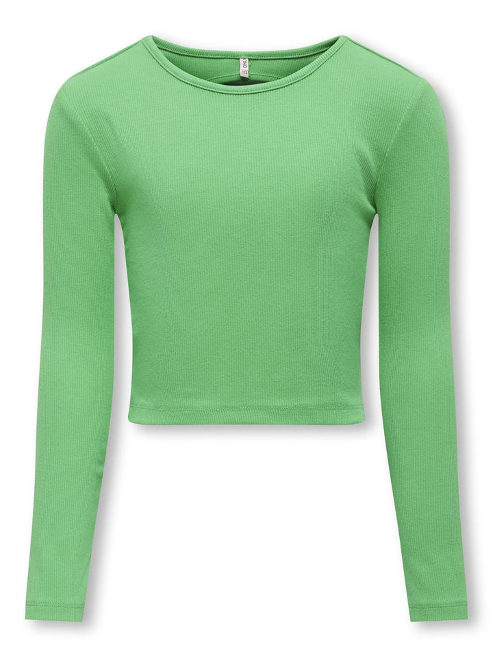 Kids longsleeve NESSA Island Green Back Cut Out Tight Fit