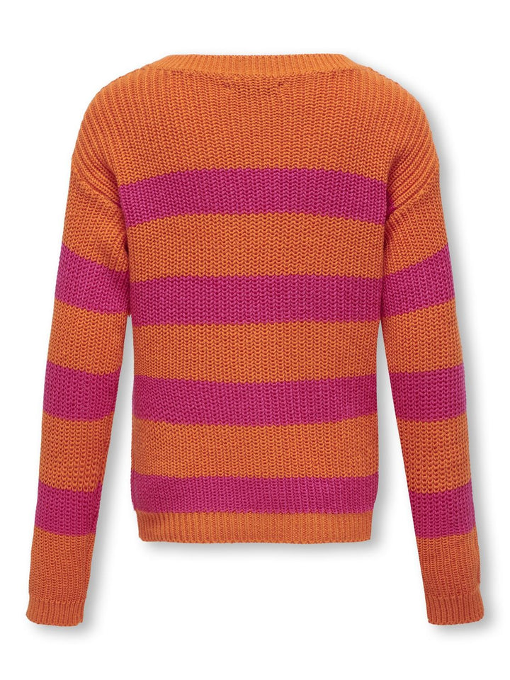 Kinderpullover SIF Golden Poppy Fuchsia Lila Regular Fit