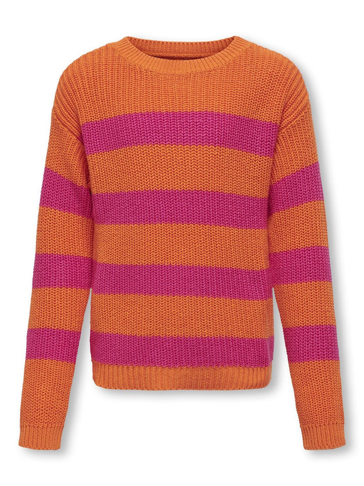 Kinderpullover SIF Golden Poppy Fuchsia Lila Regular Fit