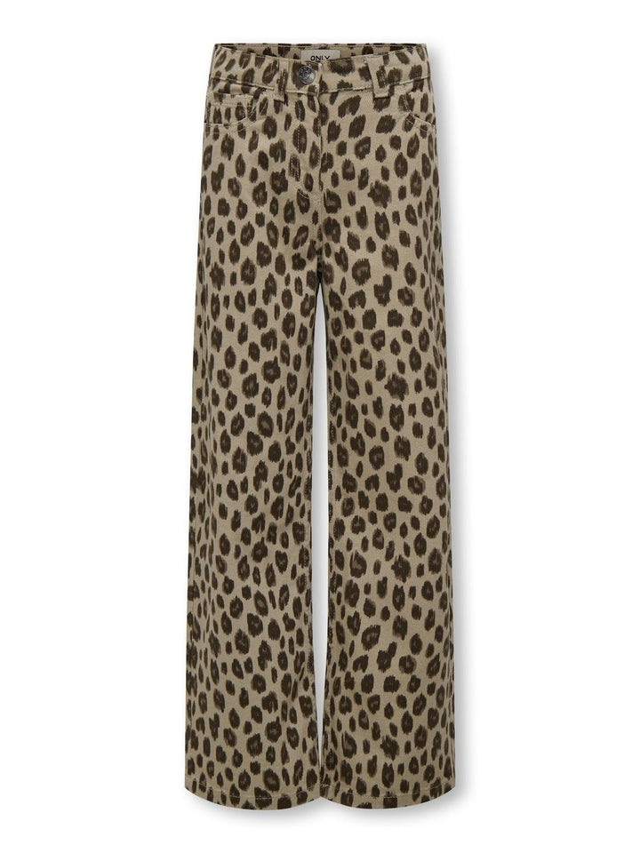 Mini Hose LEO Beige Leo Weitbein Passform