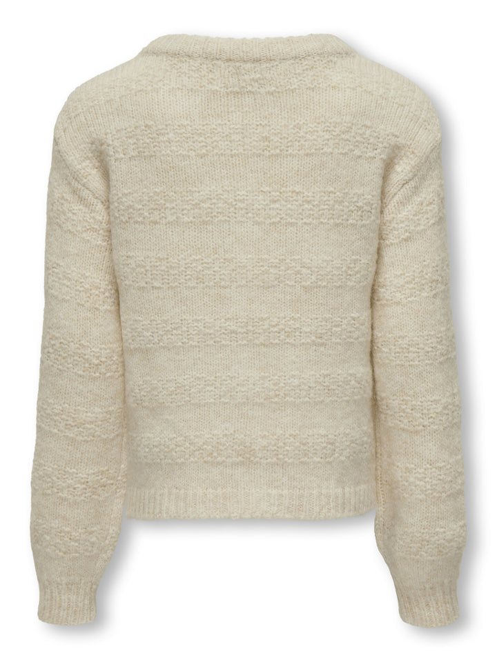 Kids vest KLARISA Birch Melange Regular Fit