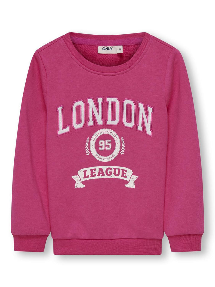 Mini trui COLETTE Fuchsia Purple London Loose Fit