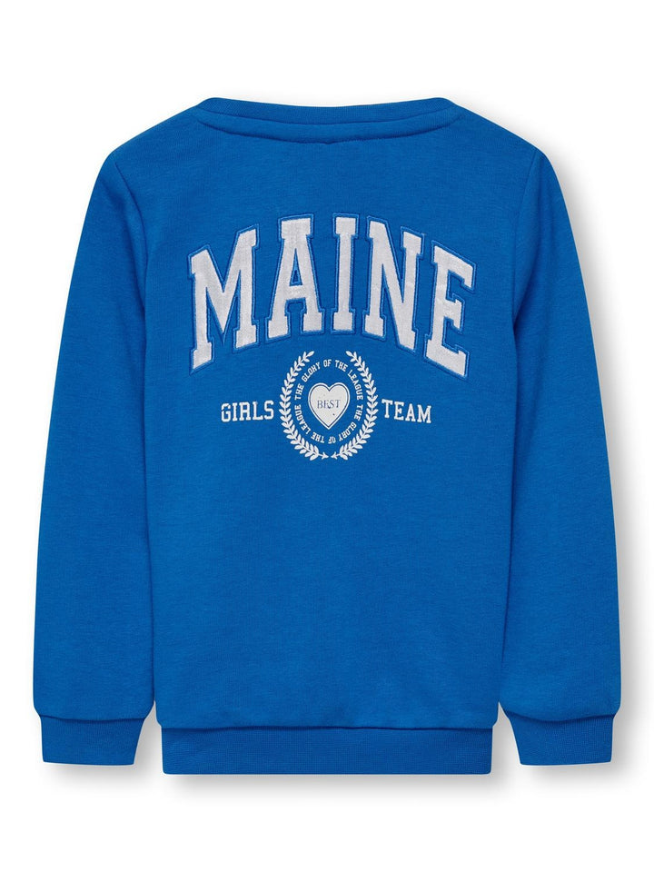 Mini trui COLETTE Directoire Blue Maine Loose Fit