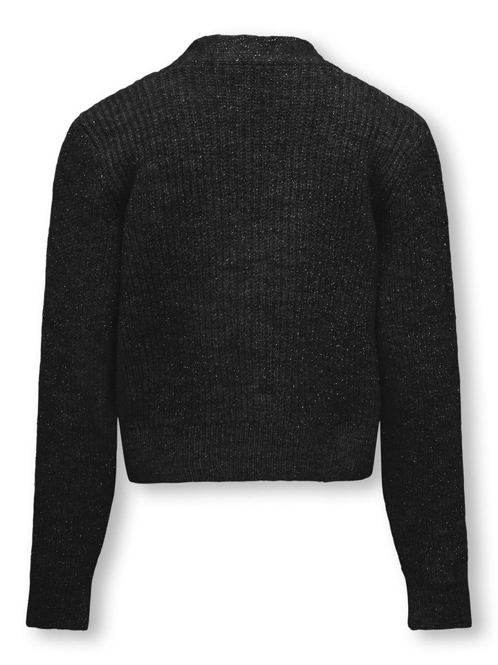 Kids vest ORIANA Black Black Glitter Regular Fit