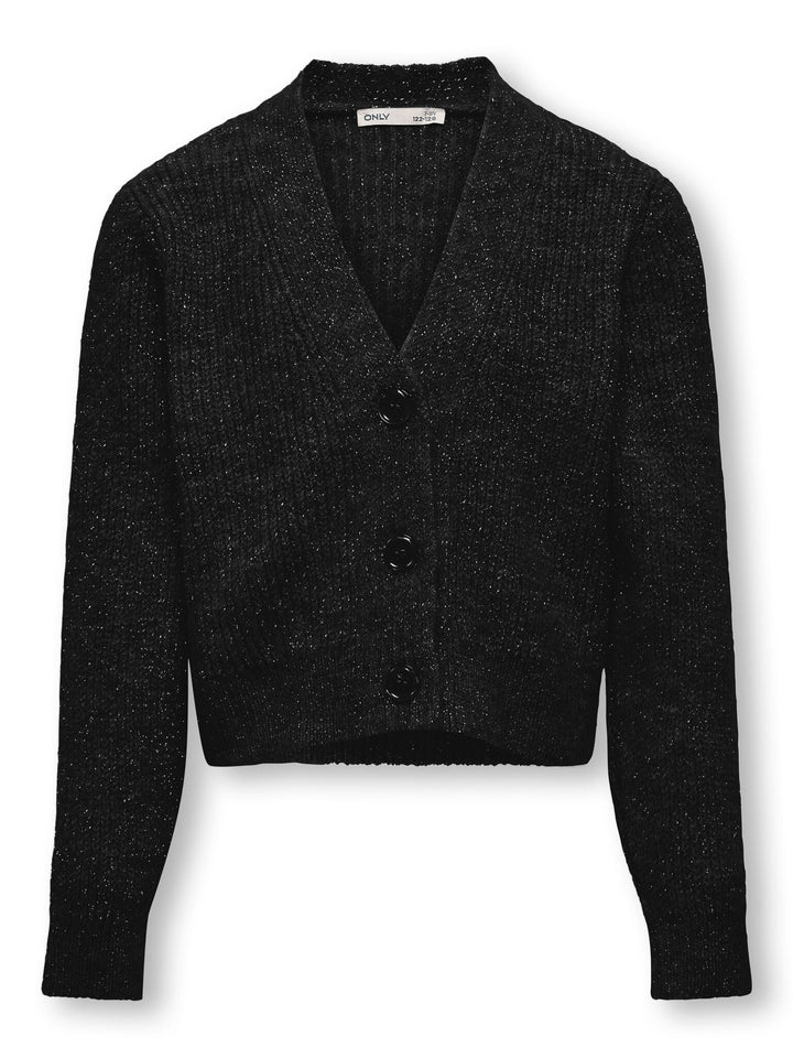 Kids vest ORIANA Black Black Glitter Regular Fit