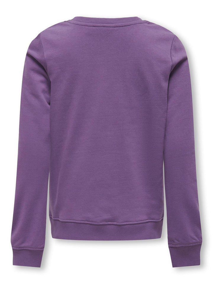 Kids trui AMELIE Crushed Grape Fierce Regular Fit