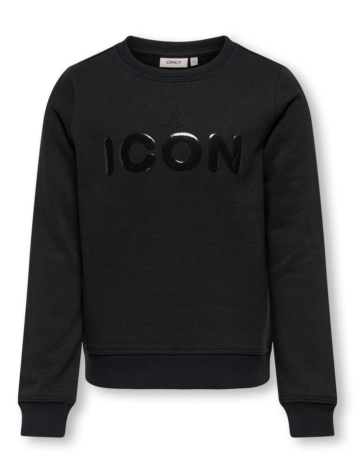 Kids trui SANNE Black Icon Regular Fit