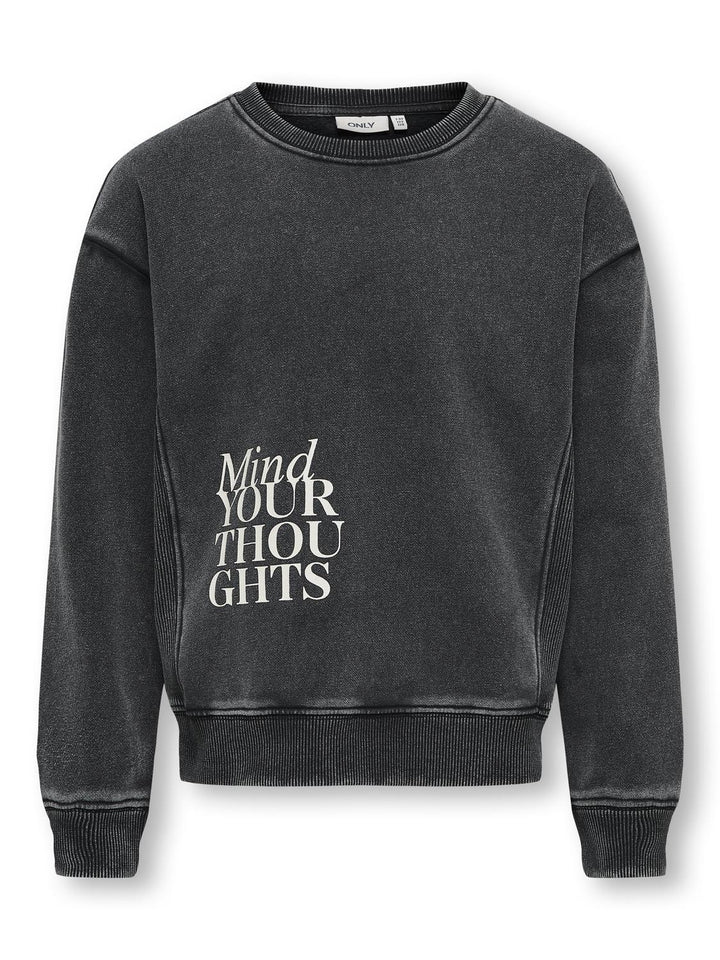 Kids trui NELLY Black Reality Regular Fit