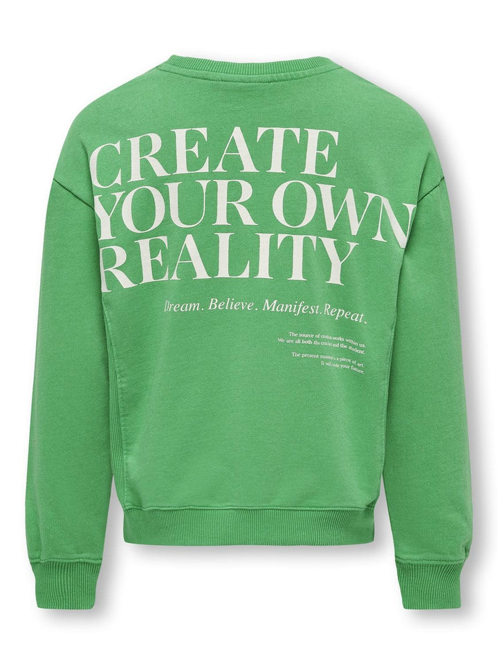 Kids trui NELLY Green Bee Creative Regular Fit