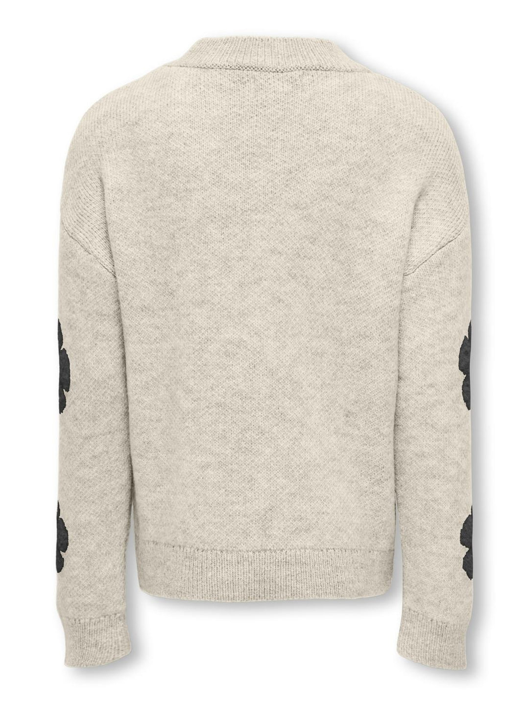 Kinderpullover NAJA Birke Schwarz Blume Regular Fit