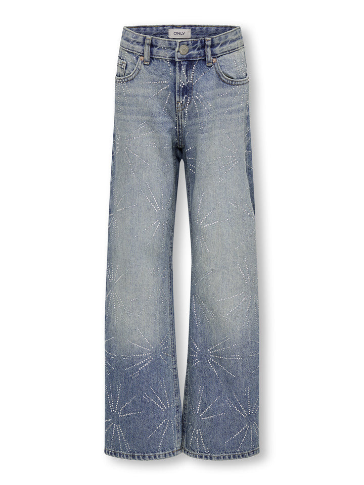 Kinderjeans HOPE Medium Blue Denim Weite Bein Passform