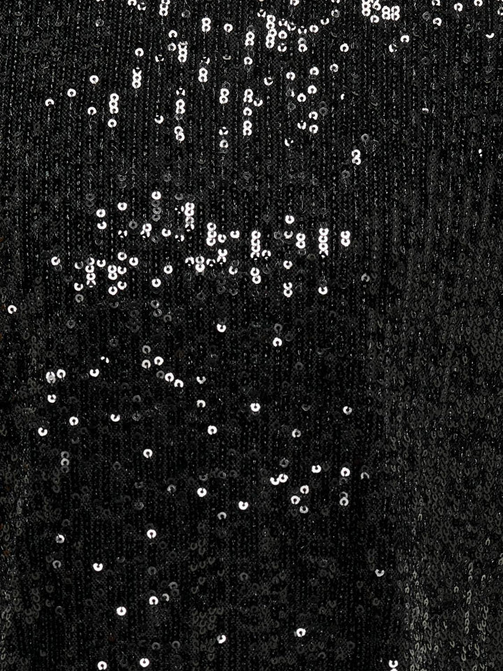 Kids jurk FRANSA Black DTM Sequins Loose Fit