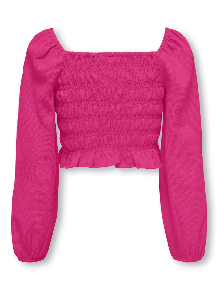 Kids longsleeve HELENE Fuchsia Purple Regular Fit