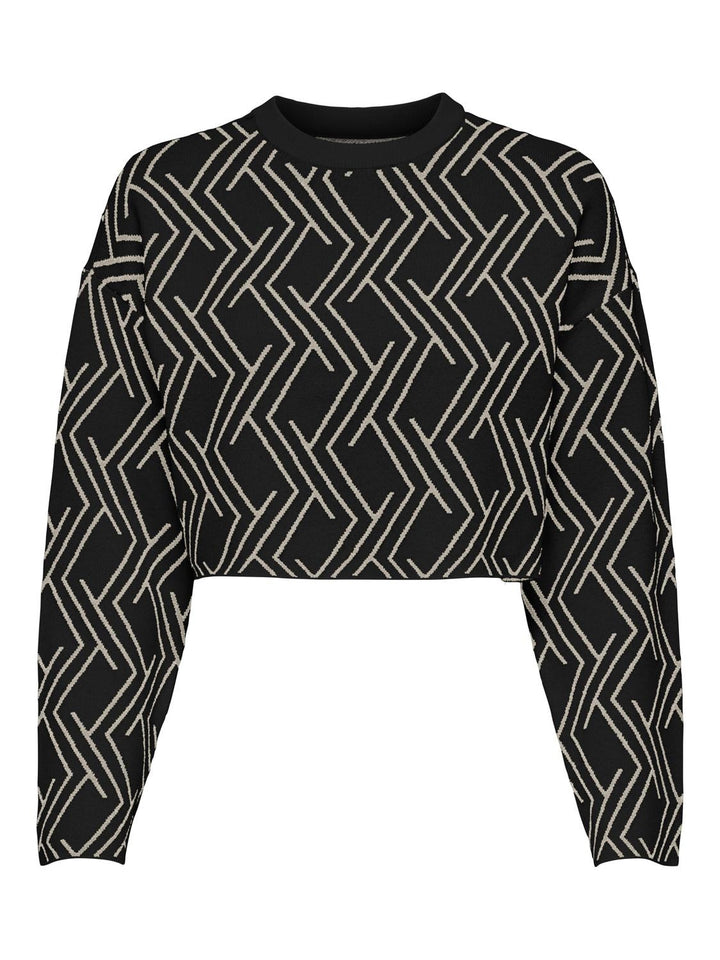 Kids trui ANNY Black Birch Cropped Fit