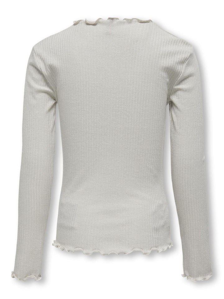 Kids longsleeve IDOL Pumice Stone Silver Glitter Regular Fit