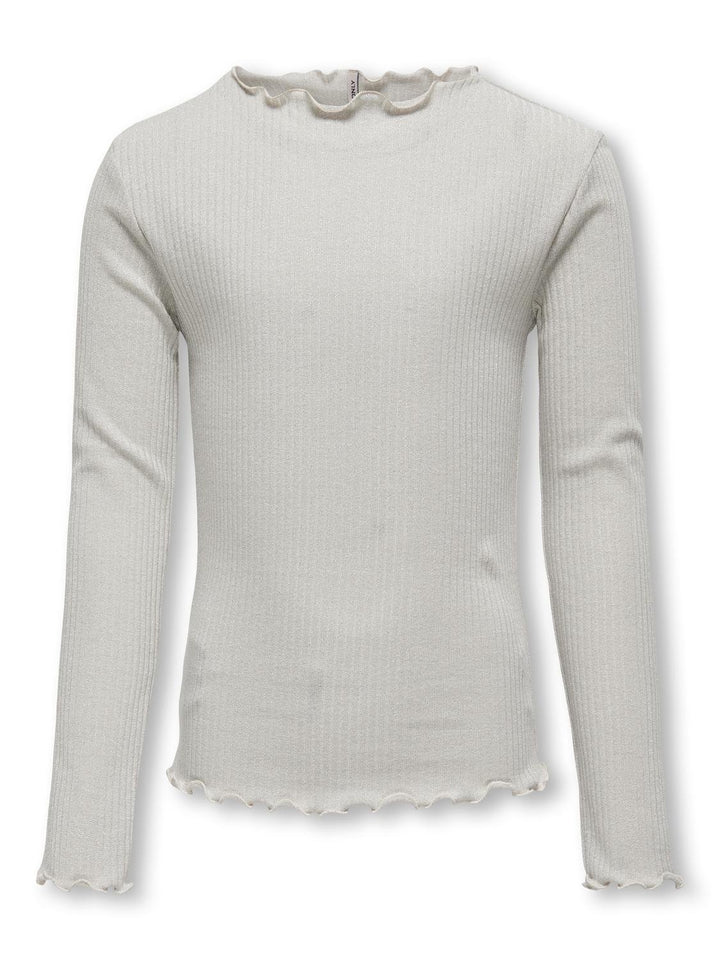 Kids longsleeve IDOL Pumice Stone Silver Glitter Regular Fit