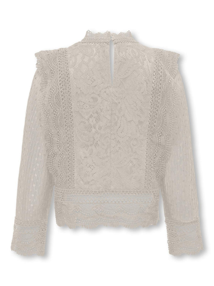 Kids longsleeve ELIANA Pumice Stone Regular Fit